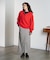 CHECK PENCIL SKIRT