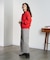 CHECK PENCIL SKIRT