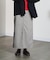 CHECK PENCIL SKIRT