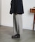 CHECK PENCIL SKIRT