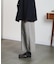 CHECK PENCIL SKIRT