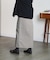 CHECK PENCIL SKIRT