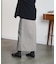CHECK PENCIL SKIRT