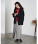 CHECK PENCIL SKIRT