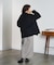 CHECK PENCIL SKIRT
