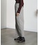 CHECK PENCIL SKIRT