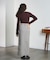 CHECK PENCIL SKIRT
