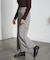 CHECK PENCIL SKIRT