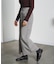 CHECK PENCIL SKIRT