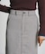 CHECK PENCIL SKIRT