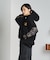EMBROIDERY HOODED SWEAT