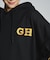 EMBROIDERY HOODED SWEAT