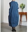 RIP STOP WORK POCKET SHIRT DRESS