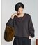 SAILOR COLLAR FRENCH TERRY TOP