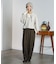 SAILOR COLLAR FRENCH TERRY TOP