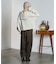 SAILOR COLLAR FRENCH TERRY TOP