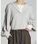 SAILOR COLLAR FRENCH TERRY TOP