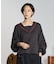 SAILOR COLLAR FRENCH TERRY TOP