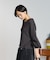 SAILOR COLLAR FRENCH TERRY TOP
