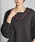 SAILOR COLLAR FRENCH TERRY TOP