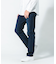 【BLUE STANDARD】スーパー ストレッチデニム スリムストレート 軽量 美脚 