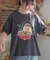 【Hi Hey Hoooo/ハイヘイホー】ラーメン大好きアニマルTシャツ