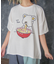【Hi Hey Hoooo/ハイヘイホー】ラーメン大好きアニマルTシャツ