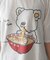 【Hi Hey Hoooo/ハイヘイホー】ラーメン大好きアニマルTシャツ