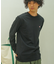 【CHAMPION/チャンピオン】 USAコットン ワンポイント刺繍　ロンT サスティナブル