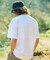 【RAGGED MOUNTAIN：ラギットマウンテン】【タフな肉厚100%コットン】BELMONT/ベルモント エンボスロゴTシャツ ヘビーウェイト ルーズシルエット 透けない・丈夫 半袖