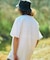 【RAGGED MOUNTAIN：ラギットマウンテン】【タフな肉厚100%コットン】BELMONT/ベルモント エンボスロゴTシャツ ヘビーウェイト ルーズシルエット 透けない・丈夫 半袖