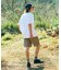 【RAGGED MOUNTAIN：ラギットマウンテン】【タフな肉厚100%コットン】BELMONT/ベルモント エンボスロゴTシャツ ヘビーウェイト ルーズシルエット 透けない・丈夫 半袖