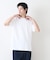 【RAGGED MOUNTAIN：ラギットマウンテン】【タフな肉厚100%コットン】BELMONT/ベルモント エンボスロゴTシャツ ヘビーウェイト ルーズシルエット 透けない・丈夫 半袖