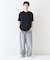 【RAGGED MOUNTAIN：ラギットマウンテン】【タフな肉厚100%コットン】BELMONT/ベルモント エンボスロゴTシャツ ヘビーウェイト ルーズシルエット 透けない・丈夫 半袖