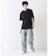 【RAGGED MOUNTAIN：ラギットマウンテン】【タフな肉厚100%コットン】BELMONT/ベルモント エンボスロゴTシャツ ヘビーウェイト ルーズシルエット 透けない・丈夫 半袖