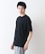 【RAGGED MOUNTAIN：ラギットマウンテン】【タフな肉厚100%コットン】BELMONT/ベルモント エンボスロゴTシャツ ヘビーウェイト ルーズシルエット 透けない・丈夫 半袖