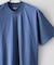 【RAGGED MOUNTAIN：ラギットマウンテン】【タフな肉厚100%コットン】BELMONT/ベルモント エンボスロゴTシャツ ヘビーウェイト ルーズシルエット 透けない・丈夫 半袖