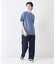 【RAGGED MOUNTAIN：ラギットマウンテン】【タフな肉厚100%コットン】BELMONT/ベルモント エンボスロゴTシャツ ヘビーウェイト ルーズシルエット 透けない・丈夫 半袖