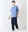 【RAGGED MOUNTAIN：ラギットマウンテン】【タフな肉厚100%コットン】BELMONT/ベルモント エンボスロゴTシャツ ヘビーウェイト ルーズシルエット 透けない・丈夫 半袖