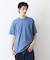 【RAGGED MOUNTAIN：ラギットマウンテン】【タフな肉厚100%コットン】BELMONT/ベルモント エンボスロゴTシャツ ヘビーウェイト ルーズシルエット 透けない・丈夫 半袖