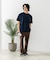 【RAGGED MOUNTAIN：ラギットマウンテン】【タフな肉厚100%コットン】BELMONT/ベルモント エンボスロゴTシャツ ヘビーウェイト ルーズシルエット 透けない・丈夫 半袖