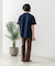【RAGGED MOUNTAIN：ラギットマウンテン】【タフな肉厚100%コットン】BELMONT/ベルモント エンボスロゴTシャツ ヘビーウェイト ルーズシルエット 透けない・丈夫 半袖