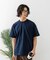 【RAGGED MOUNTAIN：ラギットマウンテン】【タフな肉厚100%コットン】BELMONT/ベルモント エンボスロゴTシャツ ヘビーウェイト ルーズシルエット 透けない・丈夫 半袖