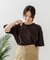 【RAGGED MOUNTAIN：ラギットマウンテン】【タフな肉厚100%コットン】BELMONT/ベルモント エンボスロゴTシャツ ヘビーウェイト ルーズシルエット 透けない・丈夫 半袖