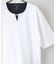 【汗染みの目立ちにくいTシャツ ZEROSTAIN】 切り替えデザインTシャツ 防汚 UVカット 綿タッチ・厚手