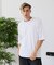 【汗染みの目立ちにくいTシャツ ZEROSTAIN】 切り替えデザインTシャツ 防汚 UVカット 綿タッチ・厚手
