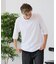 【汗染みの目立ちにくいTシャツ ZEROSTAIN】 切り替えデザインTシャツ 防汚 UVカット 綿タッチ・厚手