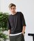 【汗染みの目立ちにくいTシャツ ZEROSTAIN】 切り替えデザインTシャツ 防汚 UVカット 綿タッチ・厚手
