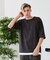 【汗染みの目立ちにくいTシャツ ZEROSTAIN】 切り替えデザインTシャツ 防汚 UVカット 綿タッチ・厚手