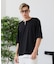【汗染みの目立ちにくいTシャツ ZEROSTAIN】 切り替えデザインTシャツ 防汚 UVカット 綿タッチ・厚手
